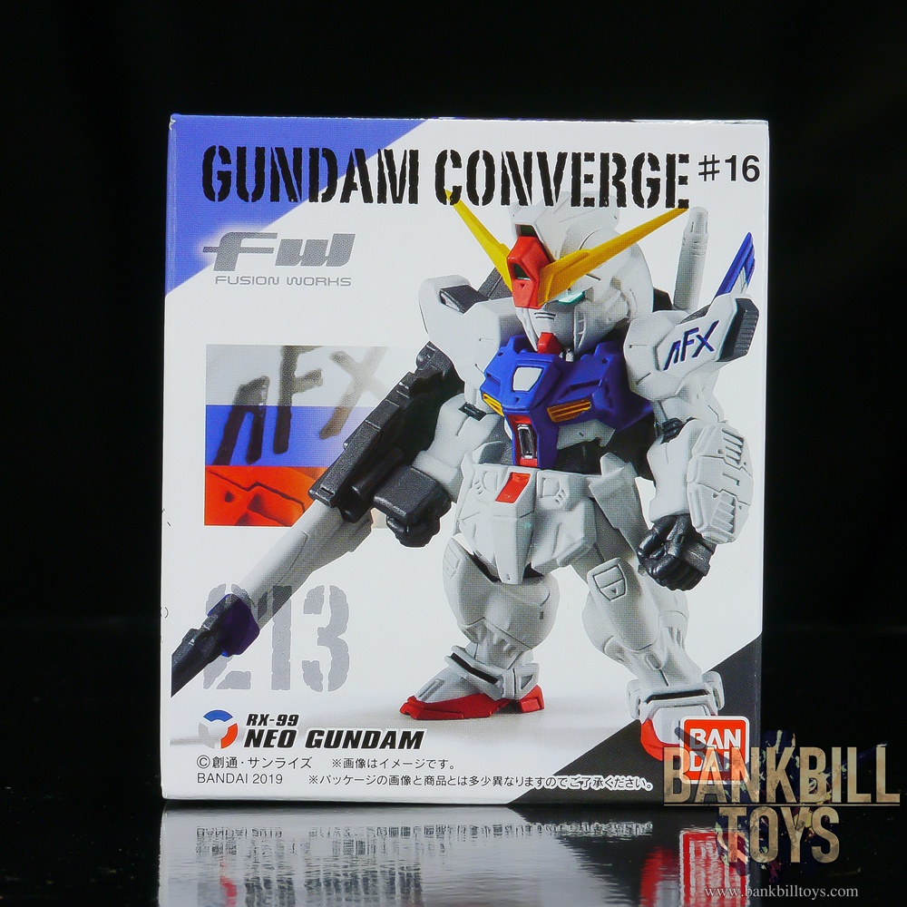 กันดั้ม Bandai Candy Toy FW Gundam Converge #16 No.213 RX-99 Neo Gundam