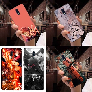 เคสโทรศัพท์มือถือแบบนิ่ม TPU ลายอะนิเมะ Jujutsu Kaisen Sukuna Ryoumen 64Mia สําหรับ OPPO F5 A73 2017 F7 F9 F11 F17 F19 Pro Plus 5G A7X A9 2019 A74 4G