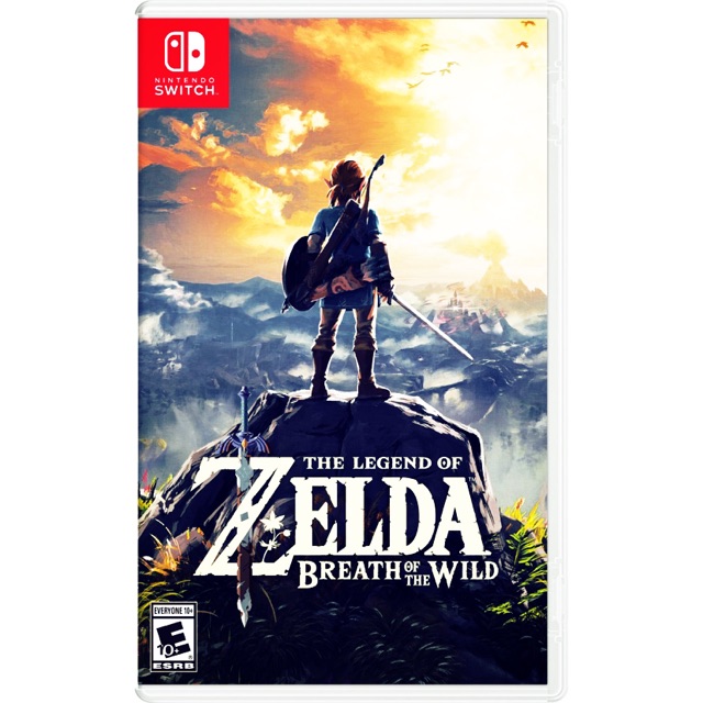 Zelda Breath of the Wild  แผ่นเกม nintendo switch มือสอง