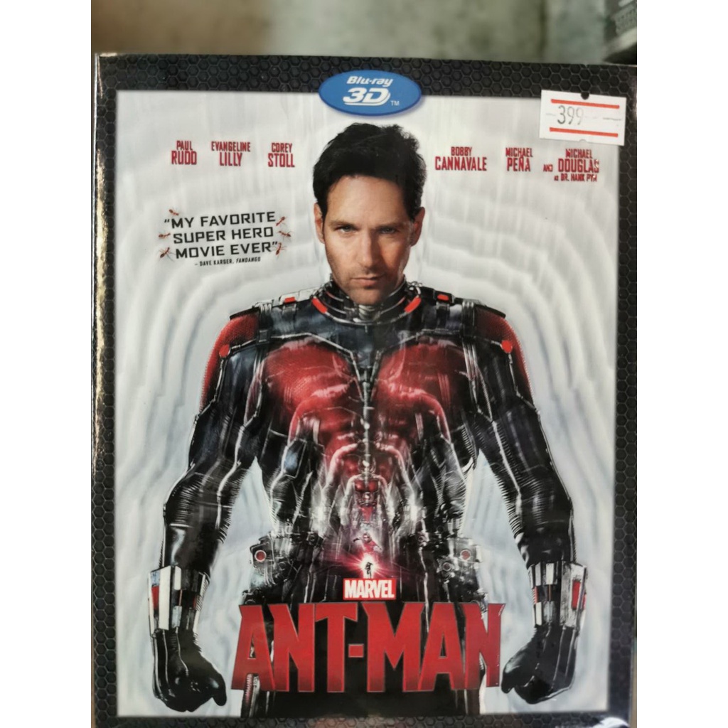 Blu-ray 3D : Ant-Man (2015) มนุษย์มดมหากาฬ " Paul Rudd, Evangeline Lilly, Michael Douglas " ไม่มีเสียงไทย Marvel Studos