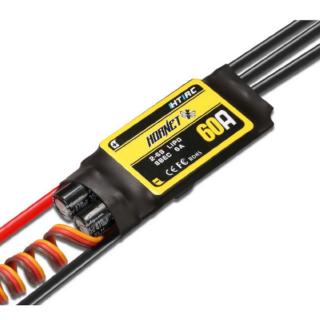 Htirc Hornet 2-6S 60A Brushless ESC พร้อม 5V / 6A SBEC สําหรับเครื่องบินบังคับ Hornet 60A