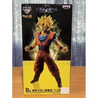 (มือ1) Dragon Ball Super Ichiban Kuji -Saiyan Extreme- Prize B Vinyl Figure - SSJ Goku  Kuji