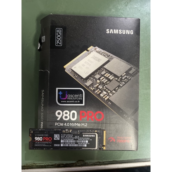 m.2 pci 4.0 NVMe SAMSUNG 980 PRO 250 Gb