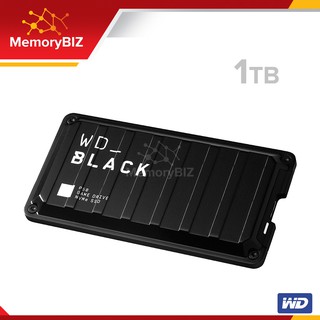 WD BLACK P50 Game Drive SSD 1TB ฮาร์ดดิสก์พกพา USB-C (WDBA3S0010BBK-WESN) สำหรับ GAMER ความเร็วอ่าน 2000MB/s ประกัน 5 ปี