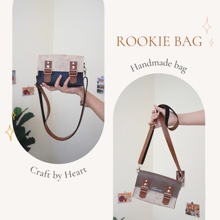 Jeanne.Designed | Rookie Bag กระเป๋าสะพายข้าง หิ้วได้ 3 แบบ - by Jeanne Designed