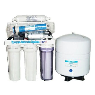 FAST PURE เครื่องกรองน้ำ 5 ขั้นตอน ระบบ RO 75G แถมฟรี สายน้ำดีสีขาวขนาด 1/4 นิ้ว ยาว 10 ม.