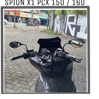 กระจก X1 SEPION X1 YAMAHA และ HONDA NOUVO MIO JUPITER F1ZR VEGA AEROX NMAX SUPRA PCX BEAT VARIO VTN 7J