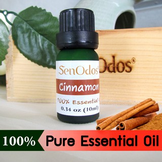 SenOdos น้ำมันหอมระเหยแท้ กลิ่นหอมอโรม่า กลิ่นซินนามอน (อบเชย) Aroma Cinnamon Essential Oil