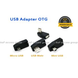 หัวต่อ USB 2.0 Adapter หัวงอ