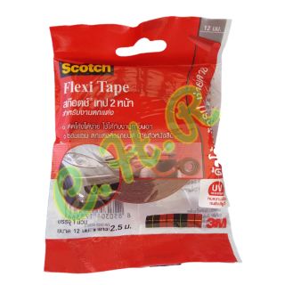 Scotch 3M เทป 2 หน้า โฟมเทปดำ กาวสองหน้า Flexi Tape 304