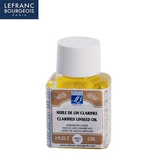 Lefranc (เลอฟรัง) Lineseed Oil Clarifled 75 ML #300013