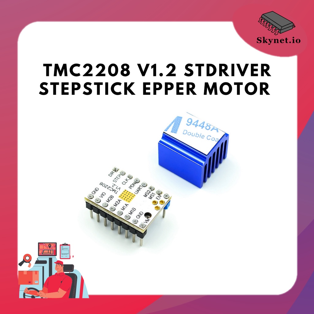 TMC2208 V1.2 Stepper Motor Driver StepStick
