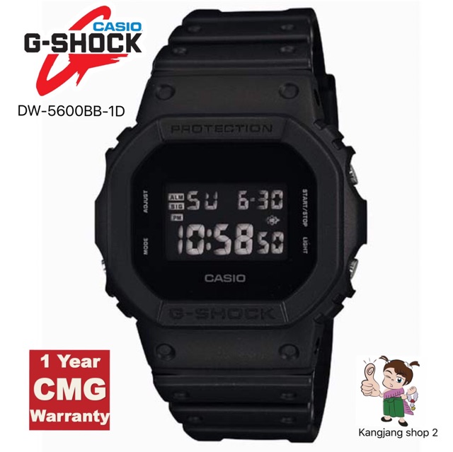 Casio G-Shock รุ่น DW-5600BB-1DR ยักษ์เล็ก นาฬิกาแบรนด์แท้ 💯% ประกันศูนย์ CMG