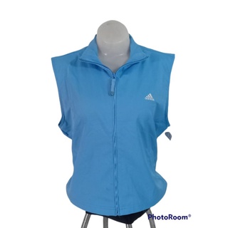 เสื้อแจ็คเก็ตแขนกุด adidas (womens) Size XL มือ2