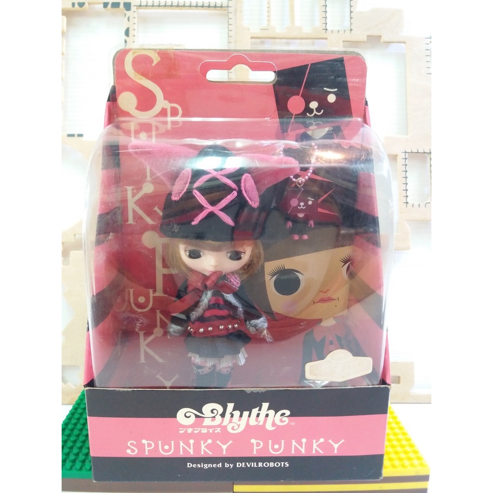 RARE 4" inches TAKARA Petite Blythe Doll Toy JAPAN ตุ๊กตาบลายธ์ Spunky Punky