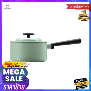 หม้อด้าม LOCKNLOCK DECORE 18 ซม. สีเขียวSAUCEPAN LOCKNLOCK DECORE 18CM GREEN