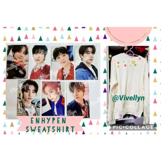 เสื้อสเวตเตอร์ โฟโต้การ์ด PC ENHYPEN และ ANNIVERSARY WV JAY SUNGHOON HEESEUNG JAKE JUNGWON SUNOO NIKI