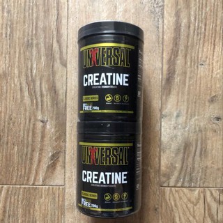 แท้💯นำเข้าจากอเมริกา🇺🇸 Universal Nutrition, Creatine, Unflavored, 2 Bottles, 200 g Each