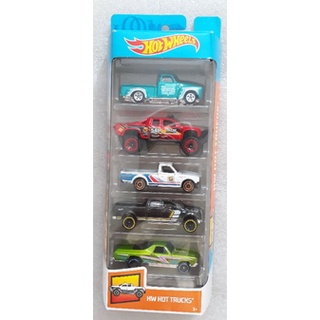 Hotwheels HOT TRUCKS 5-PACK INCLUDES