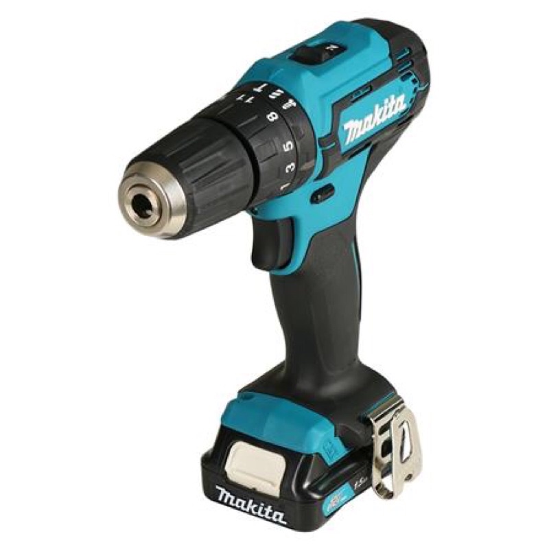 สว่านกระแทกไร้สาย (พร้อมแบตเตอรี่) MAKITA HP333DWYE 12 โวลต์