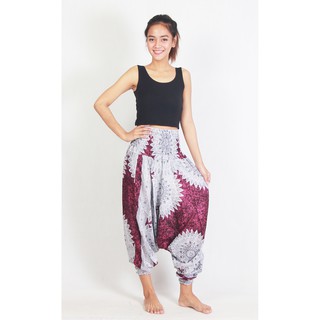 กางเกงช้าง กางเกงโยคะ กางเกงกระโปรง Thai  Elephant pants Palazzo pants Yoga Pants THE42