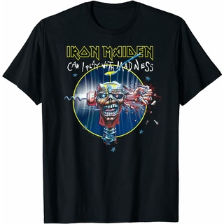 [100% Cotton] ขายดี เสื้อยืดคลาสสิก พิมพ์ลาย Can I Play With Madness Heavy Metal Rock S-5 DMoigb14NPedji77