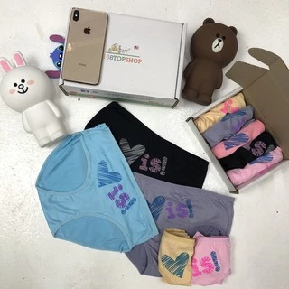 กางเกงในสตรี SizeM-xL4 10ตัว ลายการ์ตูน คละลาย-สี ใส่สบาย ABN Random Cartoons Panties Underwear