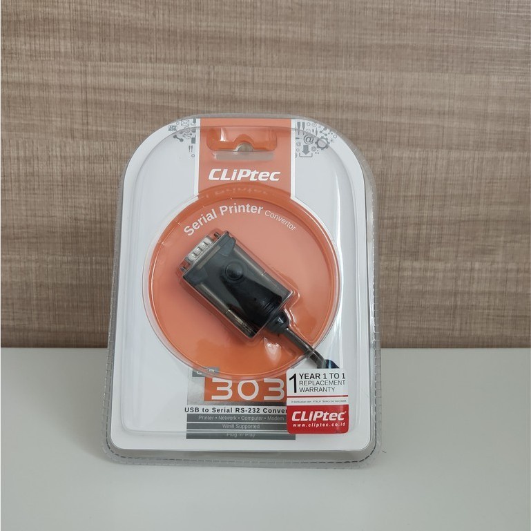 Cliptec OCB-303 USB ถึง RS 232