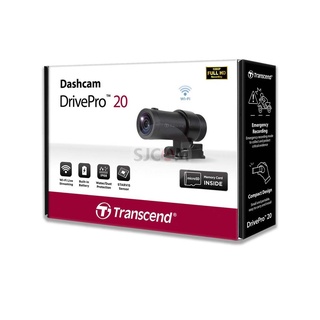 Transcend กล้องติดรถจักรยานยนต์ DrivePro 20  ** Memory Card 32 GB - รับประกัน 2 ปี - มีใบกำกับภาษี TS-DP20A-32G