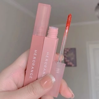 L-02Herorange Lipstick 💋 ลิปกลอส ลิปครีม ลิปแมทให้ความชุ่มชื้นกันน้ําติดทนนาน มีให้เลือกใช้ด้วยกัน 6 สี 💋 in