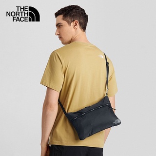 THE NORTH FACE FLYWEIGHT SHOULDER BAG -ASPHALT GREY/TNF BLACK กระเป๋า กระเป๋าคาดไหล่