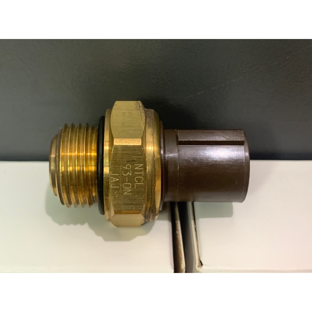 สวิทช์พัดลม ระบายความร้อน เปิด 93 องศา Honda Civic ไดแมนชั่น 1992-2005 แท้ เกลียวโต 18mmสูง 38mm