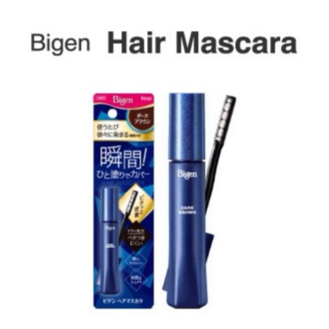 Bigen Hair Mascara (Natural Black) มาสคาร่าปิดผม