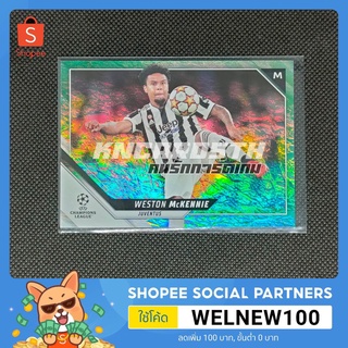 การ์ดสะสม การ์ดนักฟุตบอล Topps Uefa Champions League 21/22 Weston - McKennie