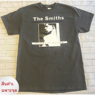 แฟชั่น เสื้อยืดแขนสั้นลําลอง คอกลม พิมพ์ลาย The Smiths Hatful Of Hollow Charcoal สไตล์เรโทร แฟชั่นสําหรับผู้ชาย