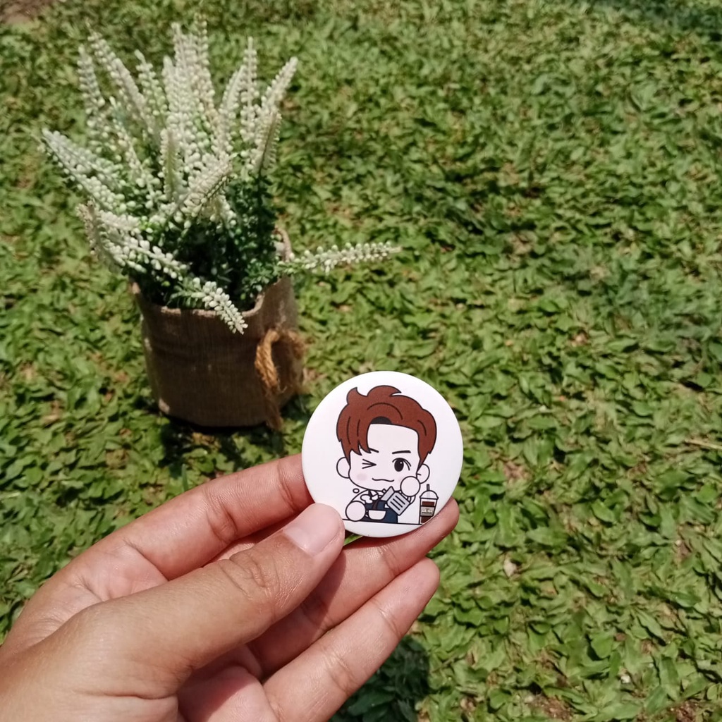 CAFE 7 DREAM เข็มกลัด Pin ขนาด 44mm MIN ORDER 3