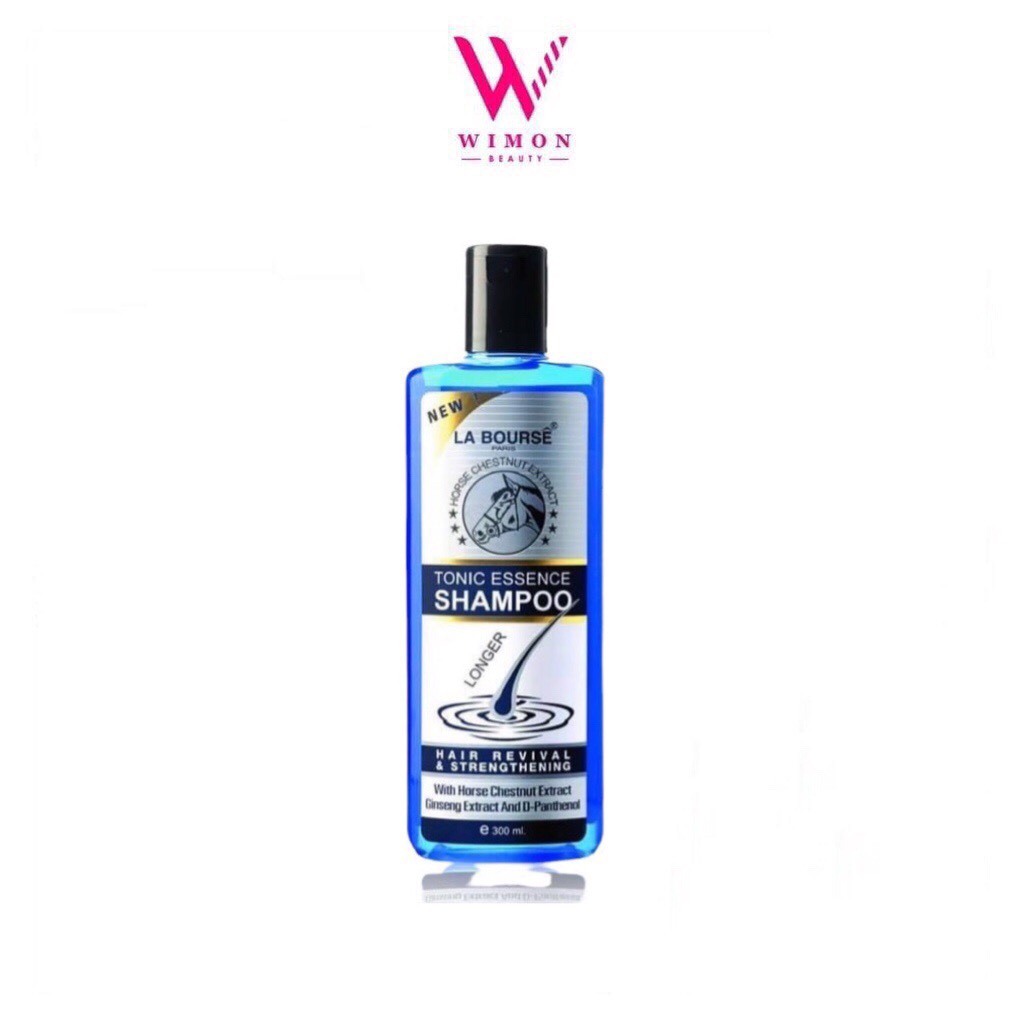 La Bourse Tonic Essence Shampoo แชมพูเร่งผมยาว ลดผมร่วง ลาบูสส์ โทนิค เอสเซ้น แชมพู 300มล. /14881