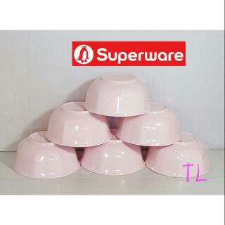 ชาม4.5"=6ชิ้น สีโอลด์โรสคลาสสิค (ถ้วยแบ่งไม่มีกล่อง)ซุปเปอร์แวร์เกรดA