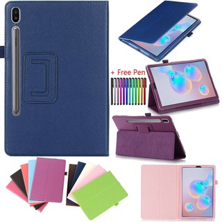 เคสหนังแบบตั้งได้สำหรับ  Samsung Galaxy Tab S6 10.5"/T860/T865 2019