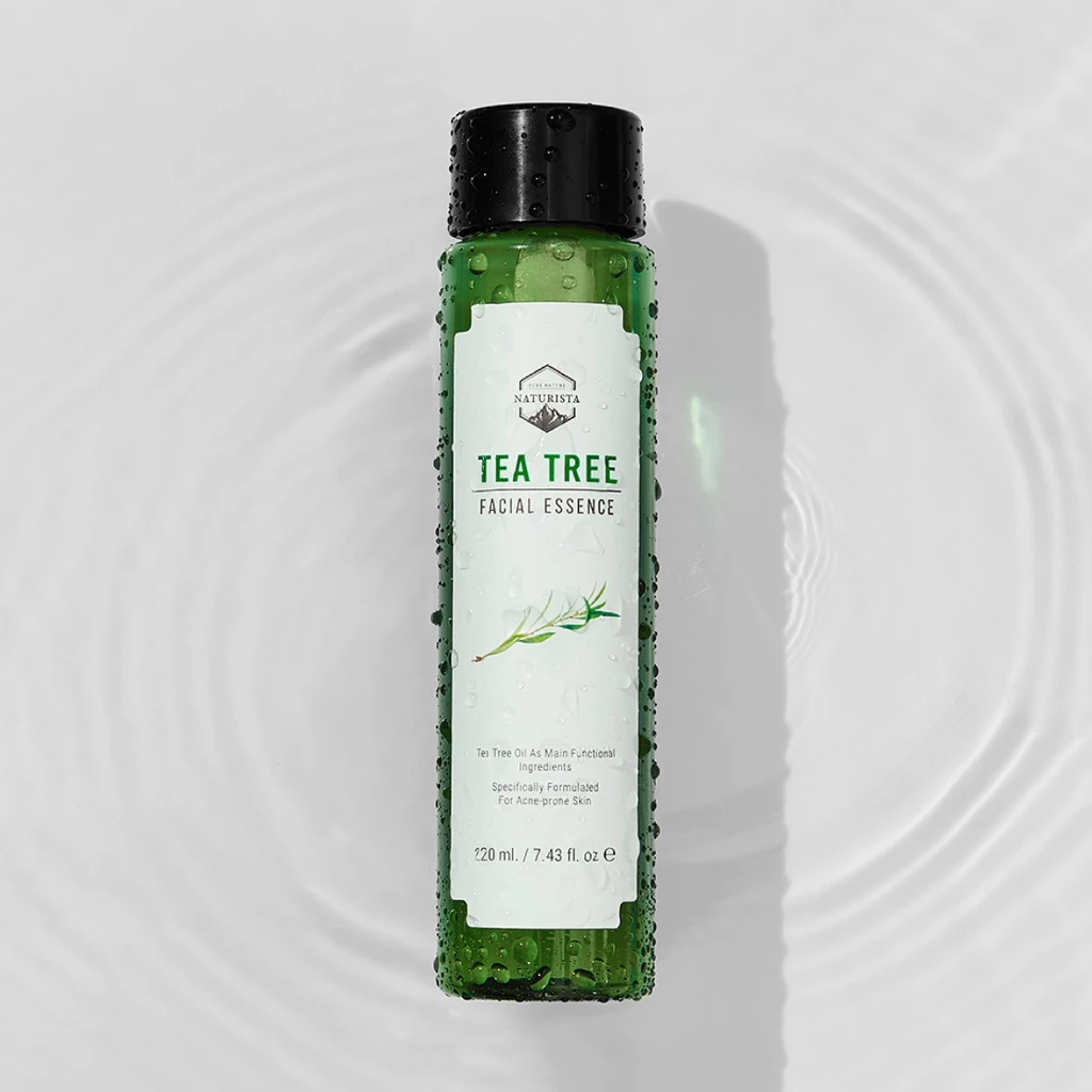 Naturista น้ำตบเอสเซนส์โลชั่นทีทรี ช่วยลดสิว ผิวใส กระชับรูขุมขน Tea Tree Facial Essence 220ml thumbnail 3