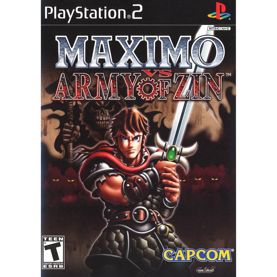 SV แผ่นเกมส์ PS2 -Maximo army of zin