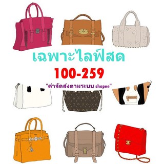 กระเป๋ามือสอง ฿100-250