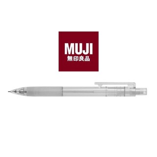 Muji ดินสอกด กล่องมูจิ แท่งใส ขนาด 0.5 mm Mechanical Pencil with Rubber Grip muji ดินสอกดมูจิ มูจิ ดินสอกด