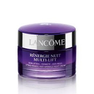 Lancome Renergie Nuit Multi Lift Lifting Firming Anti Wrinkle Night Cream 15ml.