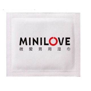 แผ่นชะลอการหลั่ง minilove ขนาด 50x60mm (1แผ่นต่อซอง) *ไม่ระบุชื่อสินค้า