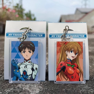 พวงกุญแจ ลายการ์ตูนอนิเมะ Neon Genesis Evangelion Ganci Shinji Rei Asuka Mari Kaworu