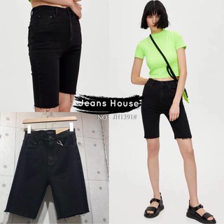 Jeans House กางเกงยีนส์ขา3ส่วน JH1391