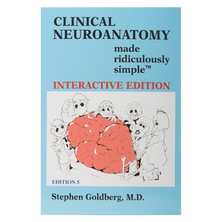 Clinical Neuroanatomy made ridiculously simple, 5ed - ISBN 9781935660194