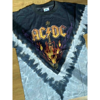 ACDC TIE-DYE UNISEX - เสื้อวง เสื้อทัวร์ วงร็อค