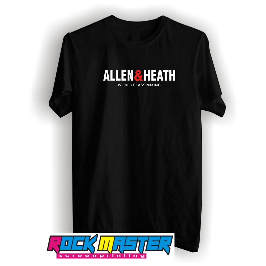 เสื้อยืด/เครื่องเสียง/allen&heath